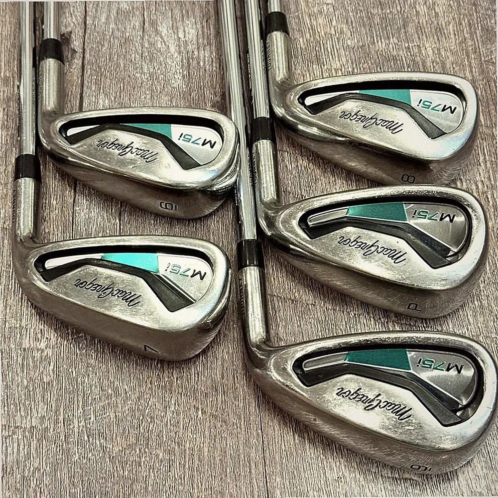 MacGregor M75i Complete Iron Set 6-PW Regular Flex Dynalite Steel Shafts R-Flex