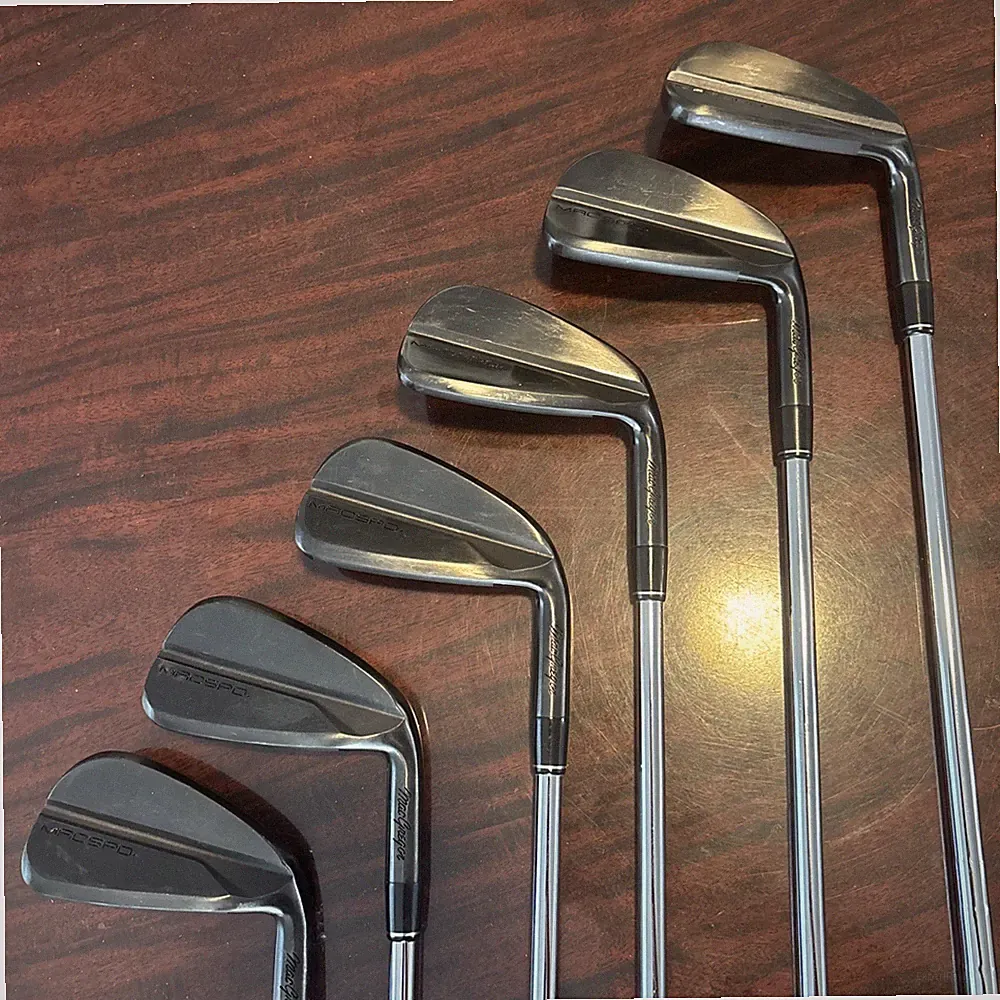 Macgregor Macspd Iron Set Stiff Black Irons 5-p Kbs 80 Shafts Right Handed