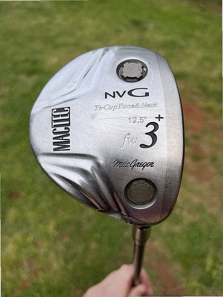 MacGregor MACTEC NVG Fairway Wood 3+ 12.5* Stiff Flex Graphite Shaft ￼