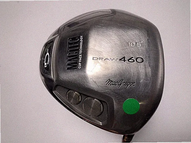 Macgregor MacTec NVG2 Draw Driver 10.5* Quadra Action 50g Regular RH DENTS