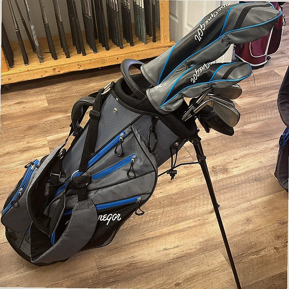 MacGregor MCG complete golf set(irons, woods, putter + bag) RH