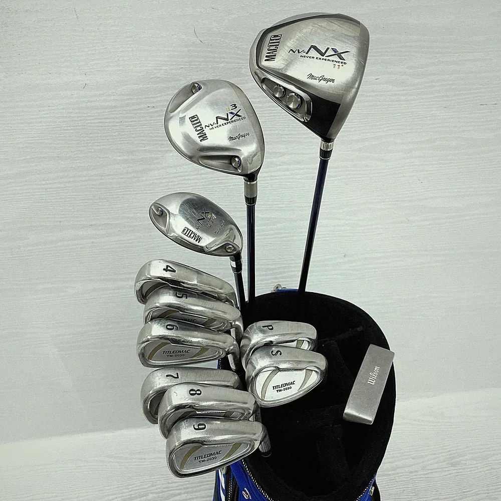 MacGregor Men's Golf Club Beginner Set R [MACTEC NV-NX TITLEDMAC TM-2030]