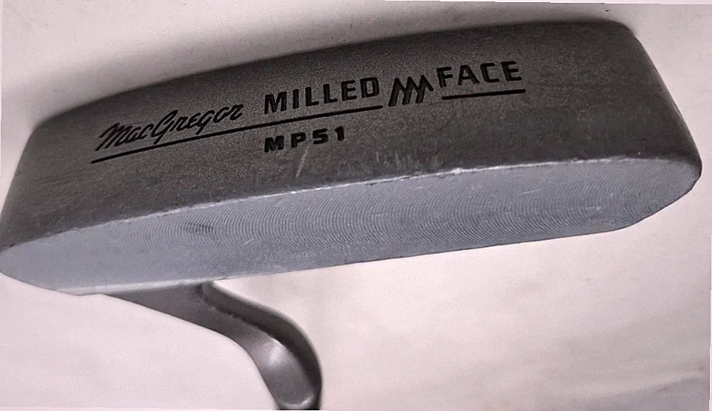 MacGregor Milled Face MP51 Putter Heel Shaft Mallet Grip Good RH 35.5” Golf Club