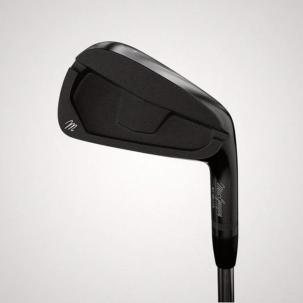 MacGregor MT Milled Irons, Black, Steel, Mens Right Hand
