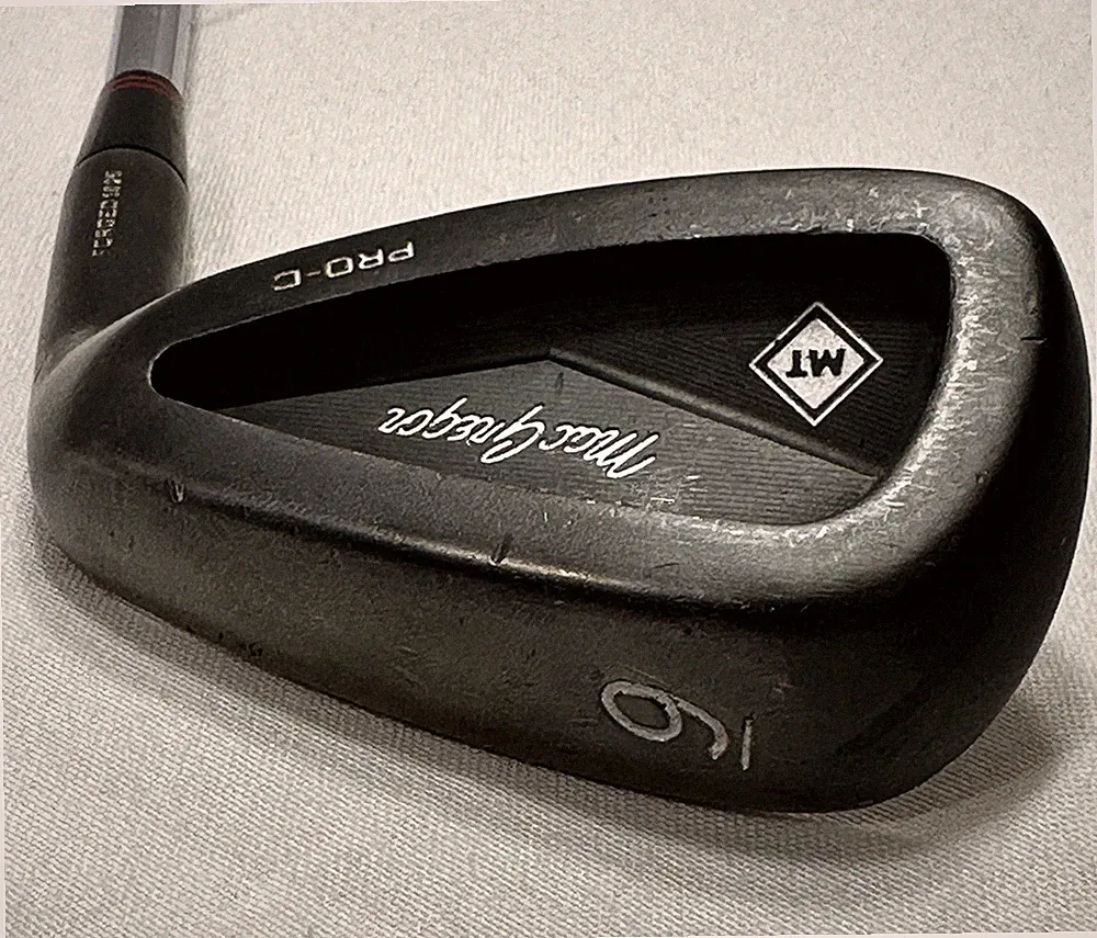 MacGregor MT Pro C Gun Metal Black Forged Single 9 Iron Golf Club Right Hand 37”