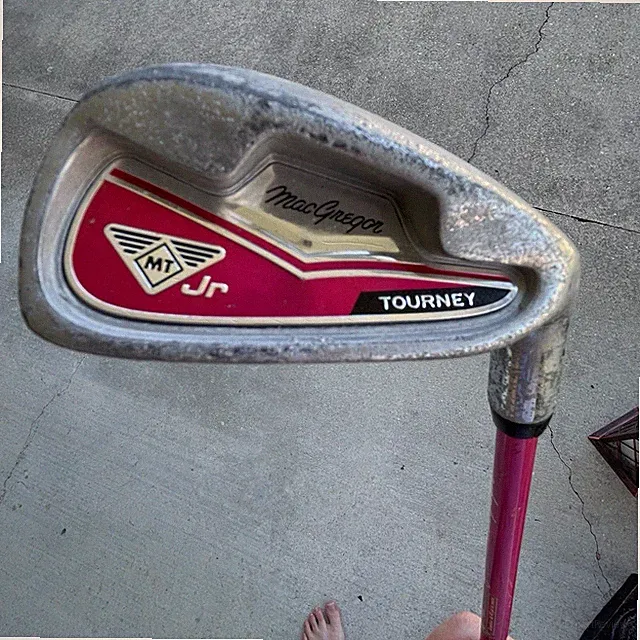 MACGREGOR MT TOURNEY JR W IRON GIRLS SIZE 1 PINK