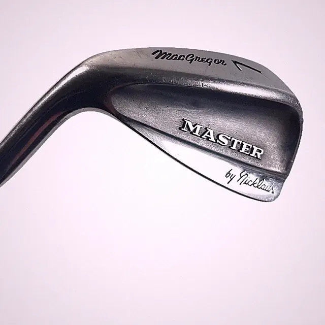 MacGregor Nicklaus Master 7 Iron Left Multi-Step Steel Stiff 36.5" LH