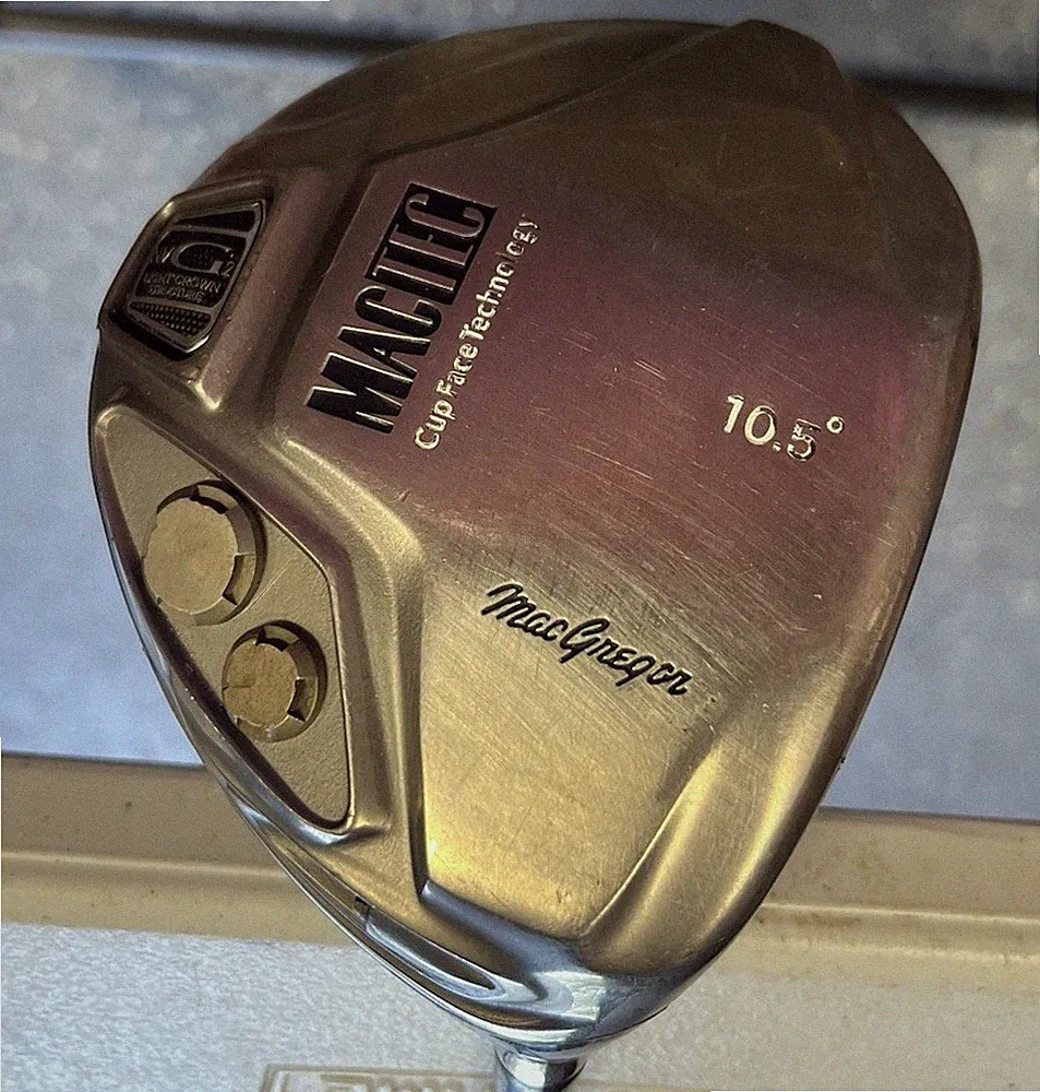 MacGregor NVG2 MACTEC 10.5° Driver ⛳️ Fujikura Quadra Action 50G Regular Flex RH