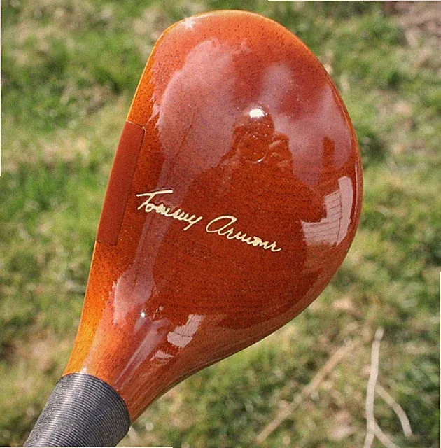 MacGregor Tommy Armour 4393 Ben Hogan Model Persimmon # 4 Wood Steel Shaft