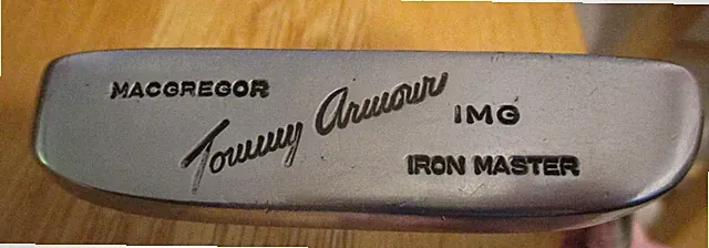 MacGregor Tommy Armour Iron Master IMG 5 Putter Mis Marked to IMG All Original