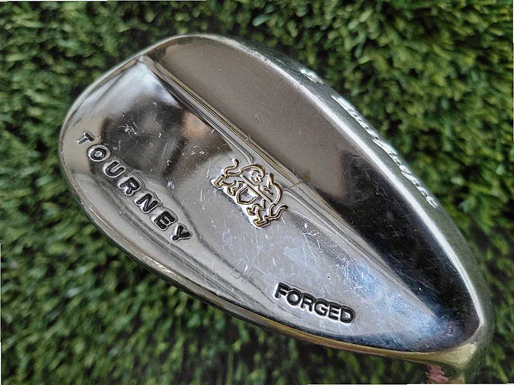 MacGregor Tourney 608 Tour FORGED Wedge RH Dyn Gold S400 STEEL STIFF 35" NICE