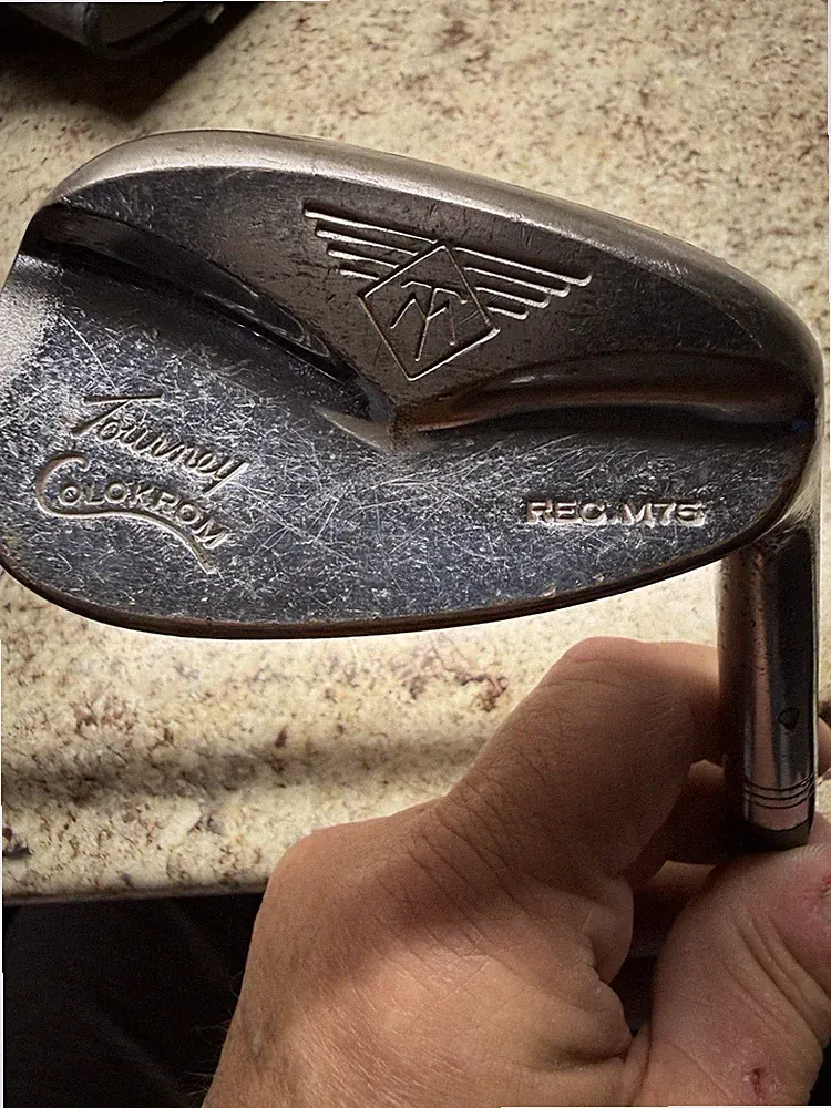 MacGregor Tourney Colokrom REC M75 Vintage Single Iron Golf Club Steel Shaft
