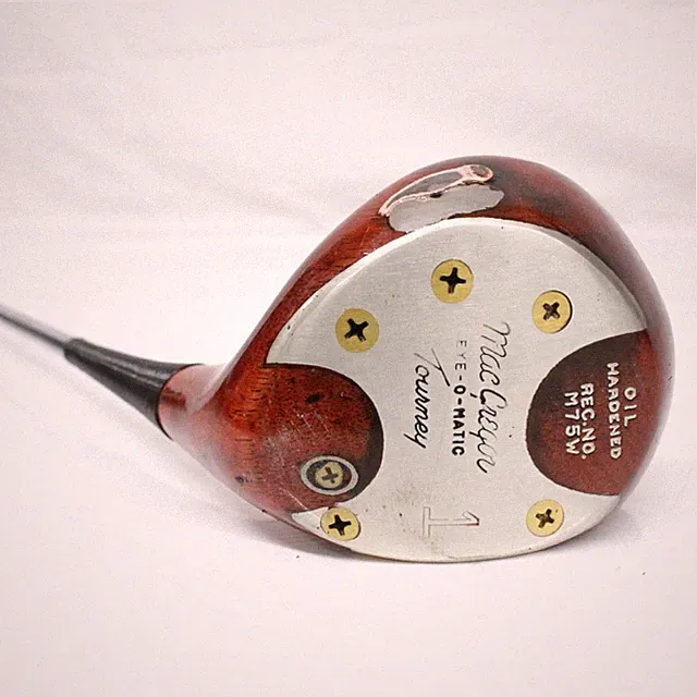 MacGregor Tourney Eye O Matic Oil Hardended M75W Driver Steel 1950's RH 43"