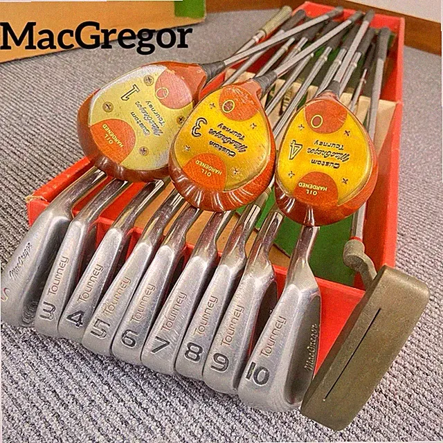MacGregor Tourney Golf Club 13 Classic American golf heritage performance set