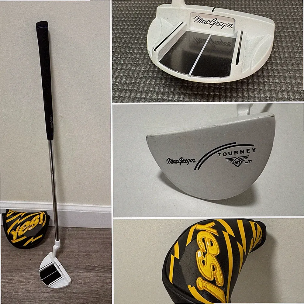 MacGregor Tourney Jr. Youth Putter MT 22.5 Inch Golf Club RH w/cover