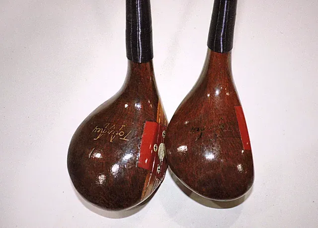 Macgregor Tourney M 4 & 5 wood set Golf Clubs Recoated RH Nice
