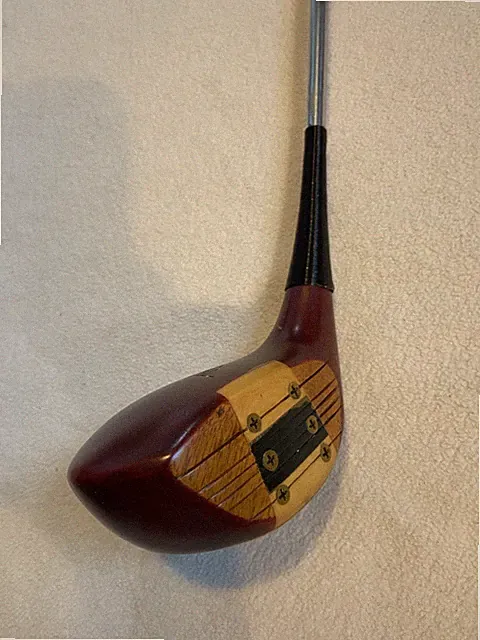 MacGregor Tourney M85 Persimmon Driver - 1950's RH Expertly Refinished - Matte