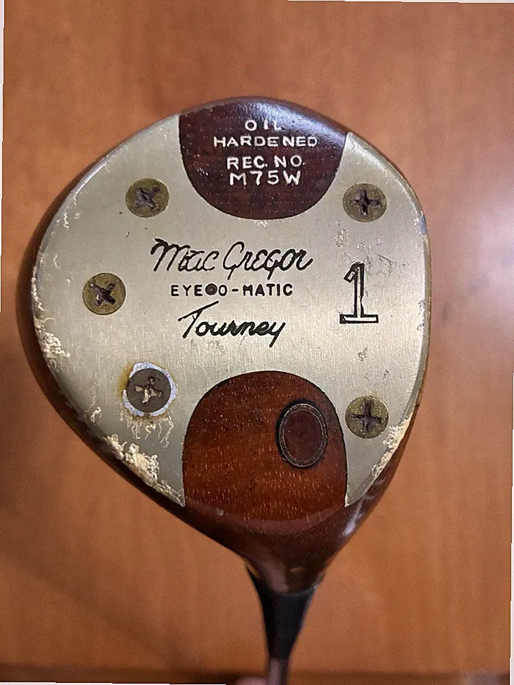 MacGregor Tourney M75W Persimmon Driver
