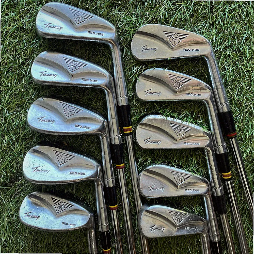 MacGregor Tourney Rec M85 Iron Set 1-Pw New Grips Forged Vintage Blades +.5"