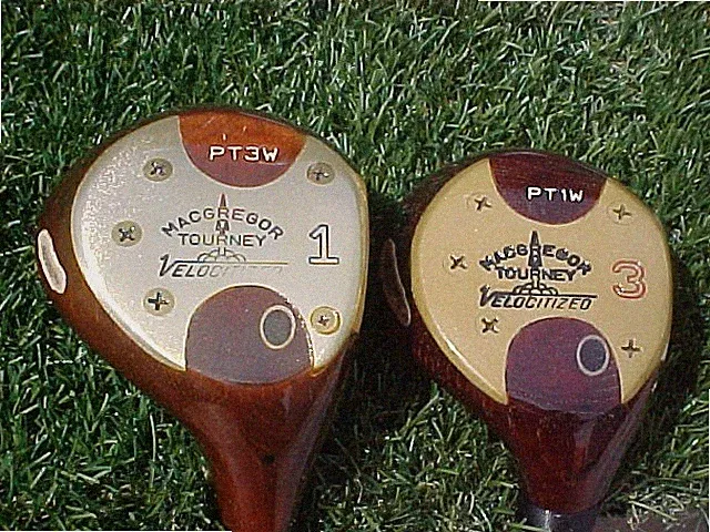 MacGregor Tourney Velocitized Persimmon Woods Set