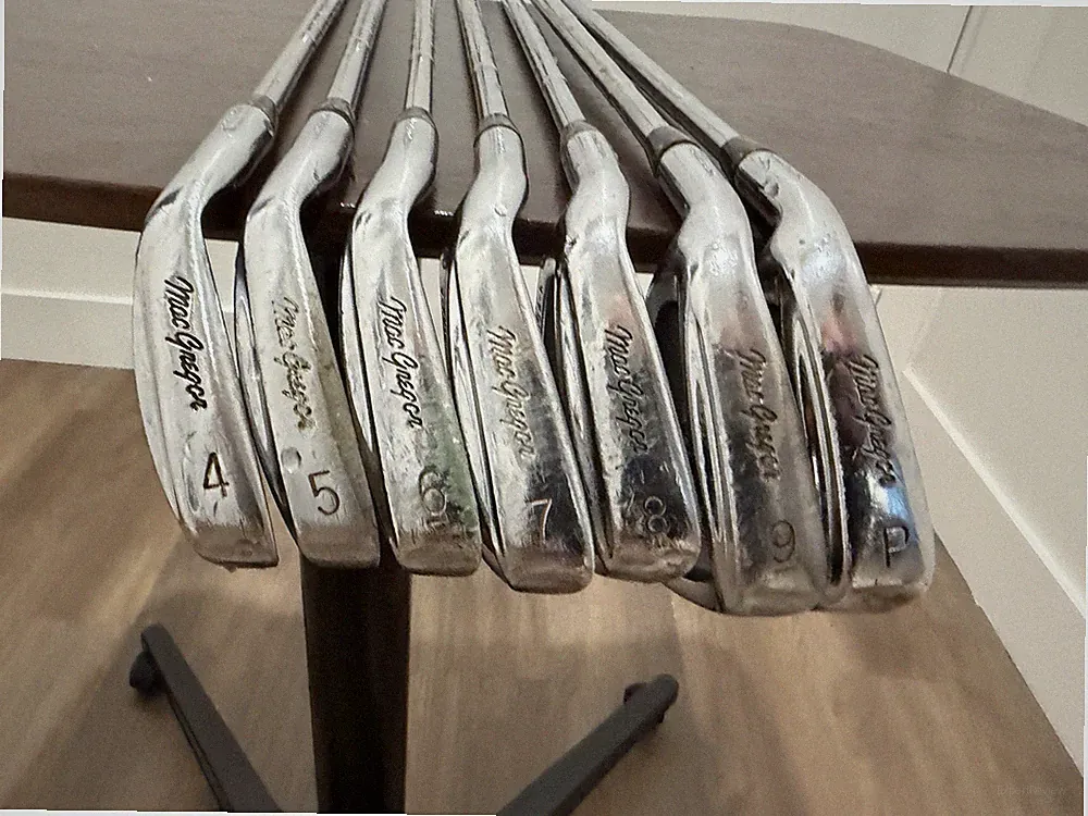 MacGregor Tourney VIP V-Foil forged Set UNIQUE SET !! 4-P left Handed Rare