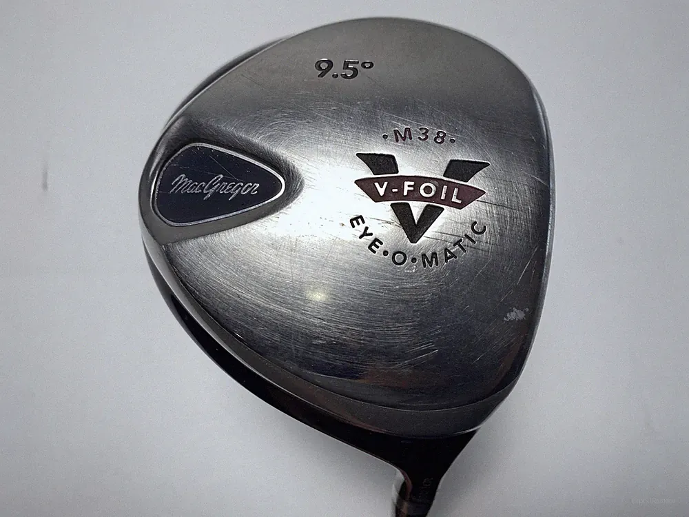 Macgregor V-Foil M38 Driver 9.5* Graphite Design YS-6.1 Stiff Graphite Mens RH