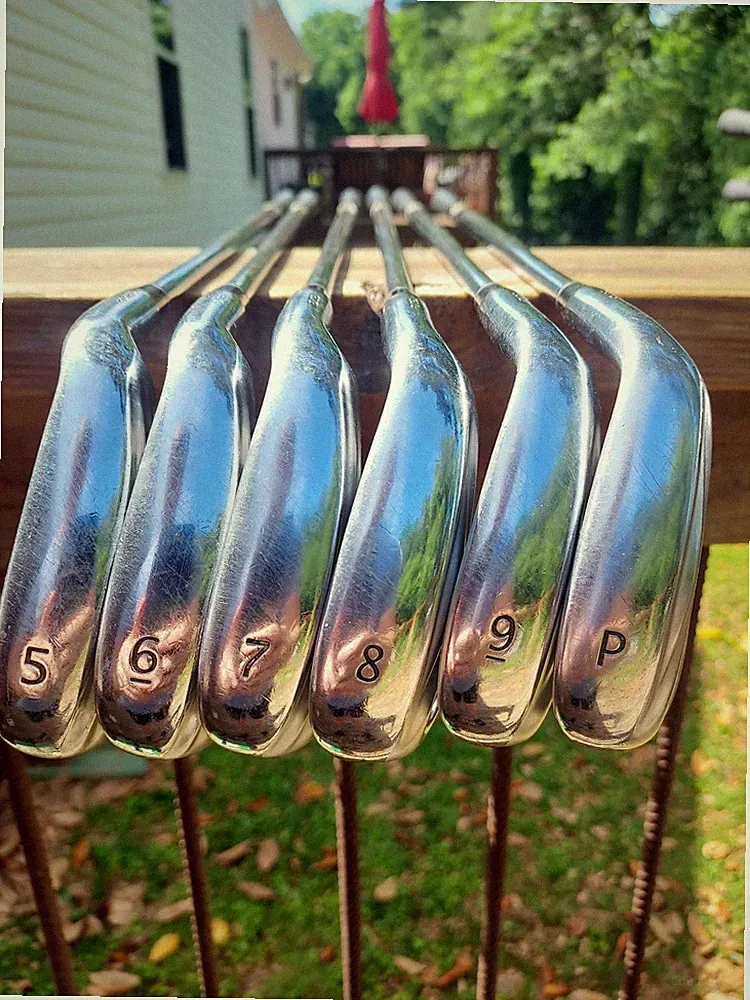 MacGregor V-Foil M565 game improvement iron set 5-P & free M455 3-4 iron, used