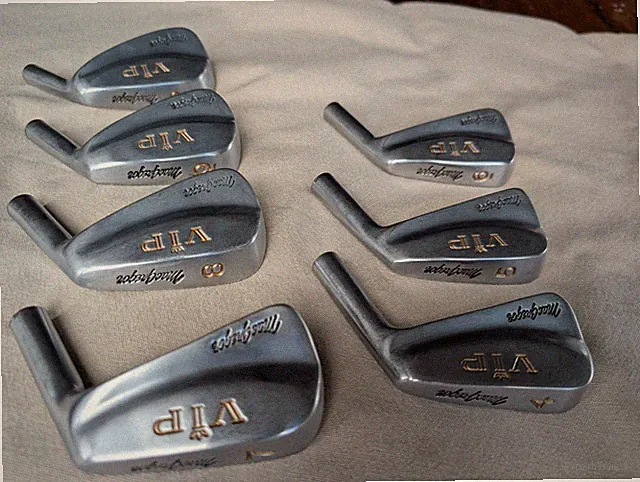 Macgregor VIP irons head only 4-PW- same as Miura, Mizuno Blades