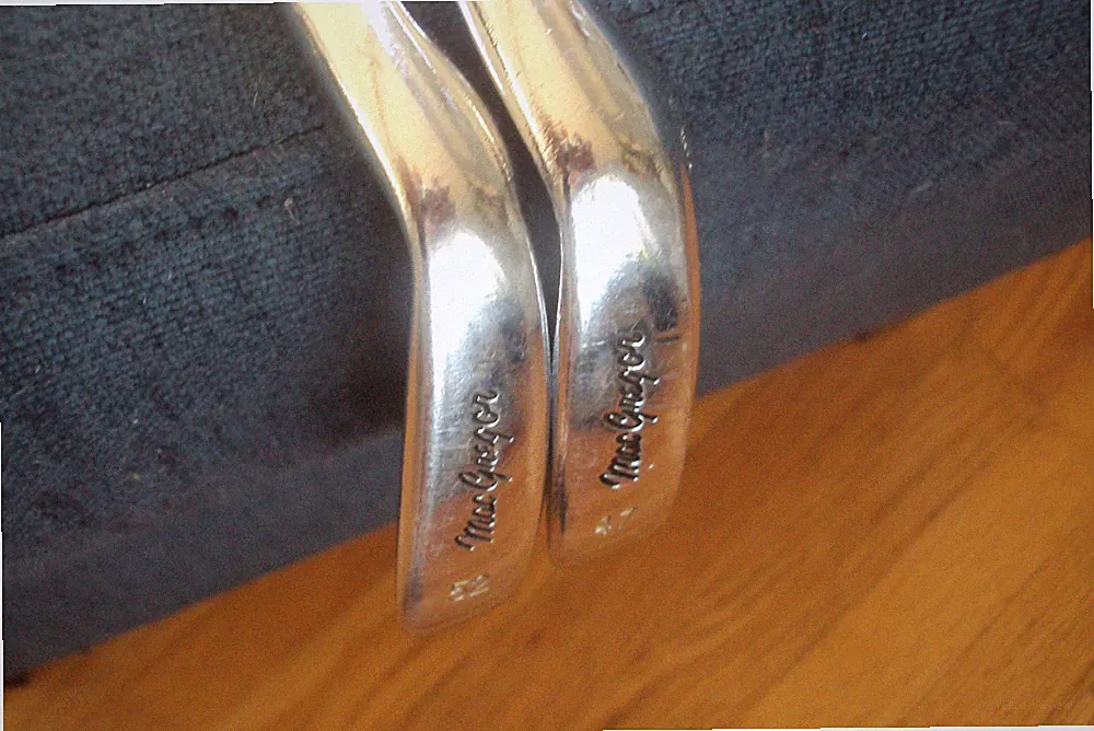 MacGregor VIP Tourney V-Foil Forged wedges 47/52 deg PW/GW Dynamic Gold S300
