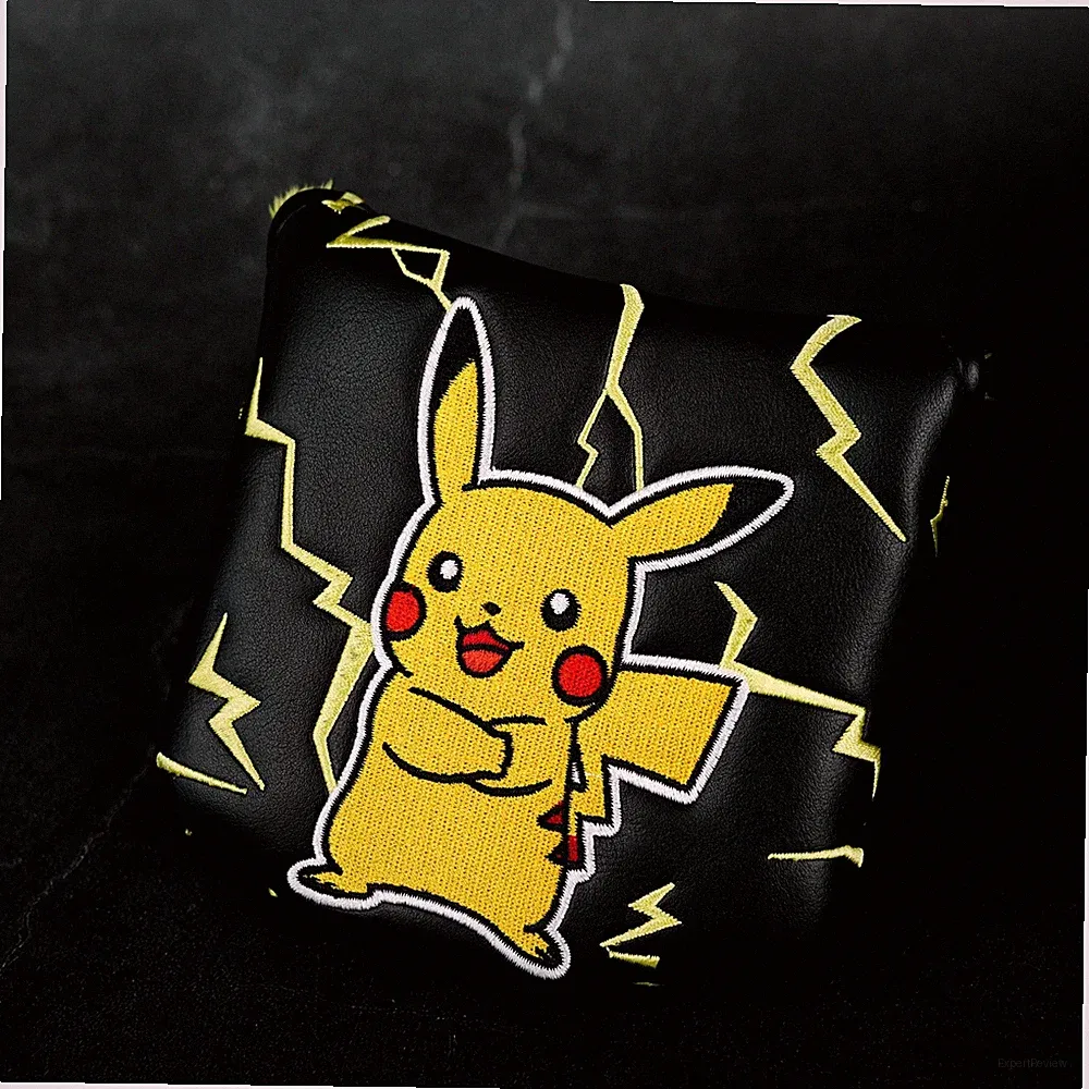 Magnetic PIKACHU Inspired Regular Or Center Shaft Mallet Golf Putter Headcover