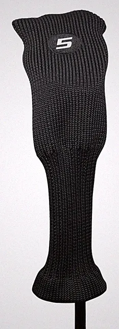 Majek All Hybrid Golf Club Black Protective Sleek New Acrylic #5 Headcover