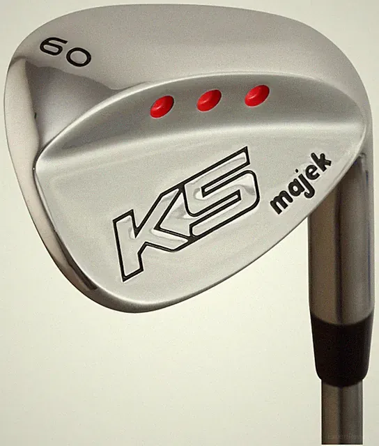 Majek Golf +4" Men's Lob Wedge (LW) 60° Reg Flex Steel Shaft Jumbo Velvet Grip