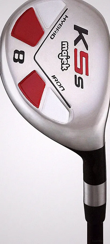 Majek Golf Men's #8 Hybrid Regular Flex Right Handed New Utility R Flex Club