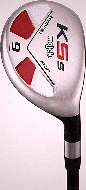 Majek Golf Men's #9 Hybrid Regular Flex Right Hand Rescue Utility "R" Flex Club