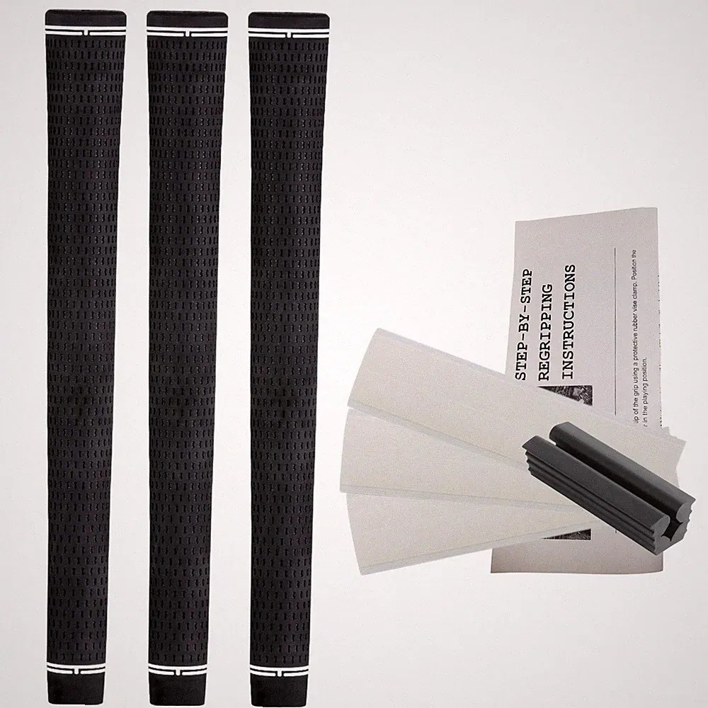 Majek Golf SUPER JUMBO Grips XL XXL Tour 360 NO LOGO Grip (3 Grips, Tape, Clamp)