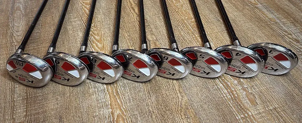 Majek Hybrid Iron Set 3-PW With Graphite Senior Flex Shafts Right Hand RH