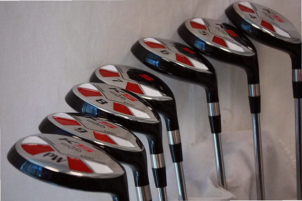 CUSTOM MADE STEEL SHAFTS MAJEK MENS RESCUE HYBRID 4-PW GOLF CLUBS SET
