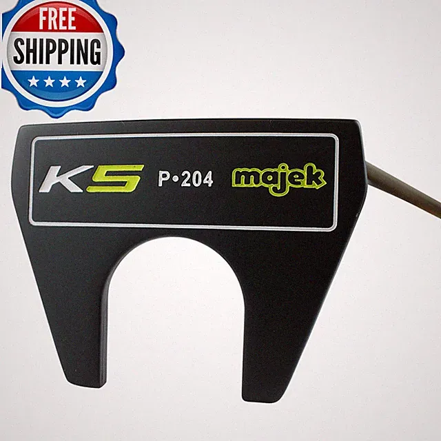 Majek K5 P-204 Golf Putter Right Handed Mallet Bullet Style Alignment Line Up