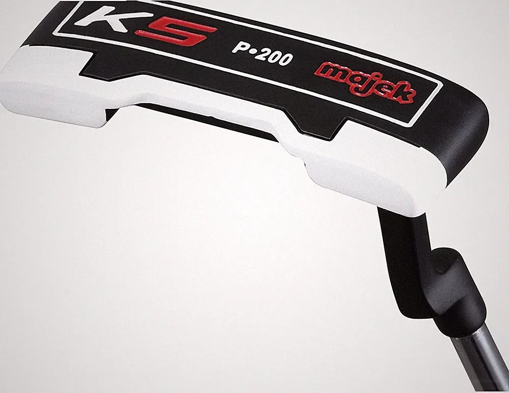 MAJEK K5 RED/BLACK P-200 SENIOR MEN'S STANDARD GOLF CLUB PUTTER RIGHT HANDED