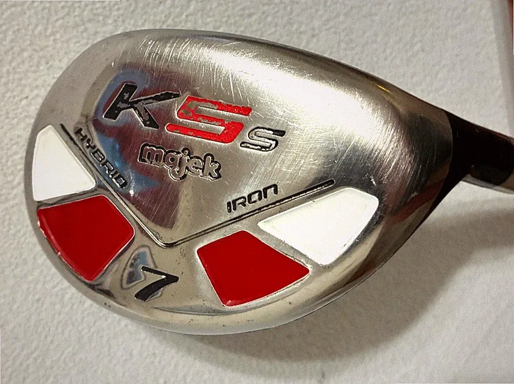 Majek K5s 7 Hybrid Iron Senior Flex Graphite Golf Club Right Handed Great
