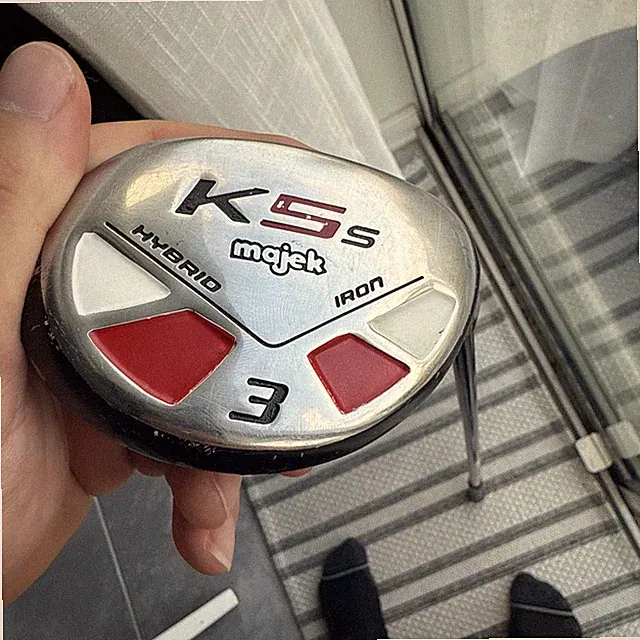 Majek K5S RH Golf Senior Men's #3 Hybrid Senior Flex Club Good Condition Avg