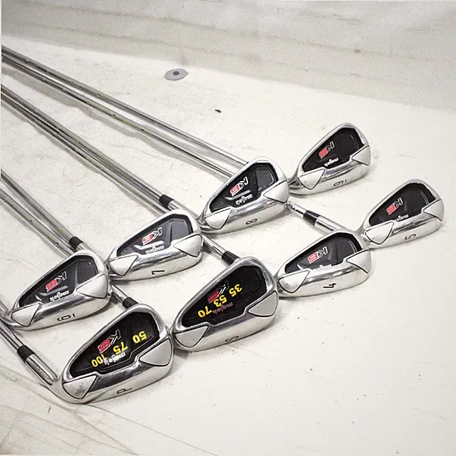 Majek K6 Iron Set P,S,4,5,6,7,8,9, Steel Shaft Regular Flex Right Handed