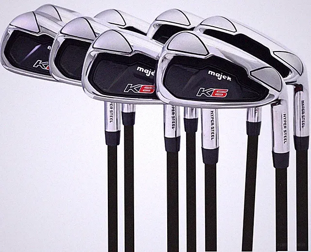 Majek K6 Senior Men's Iron Set (4-SW) Right Hand Senior "A" Flex Graphite Clubs