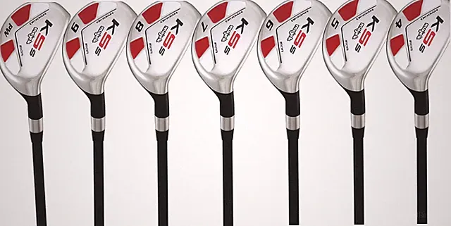 Majek Men's Golf All Hybrid Complete Full Set, which 36.5 to 39.5", Black