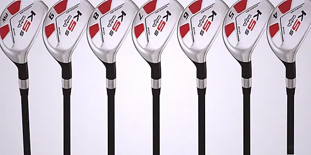 Majek Senior Men’s Golf All Hybrid Complete Full Set, which Senior, Black