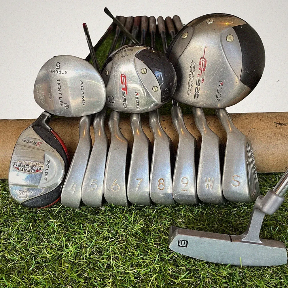 Maltby Adams Wilson Precision Regular Flex Complete Mens Golf Club Set Right