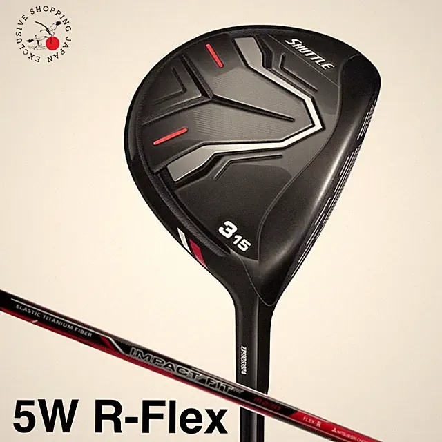 Maruman Golf Shuttle Fairway Wood 5W R-Flex IMPACT FIT m230 Graphite Shaft RH