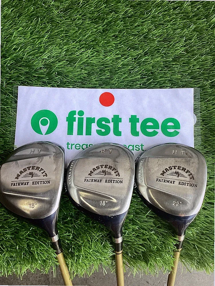 Master Fit Fairway Edition Woods Set 15*-18*-22* With Regular Graphite Shafts