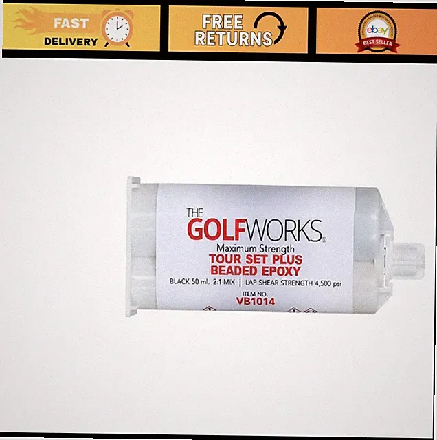 Max Strength Golf Tour Set with Beaded Epoxy 50ml - High Performance Club Repair
