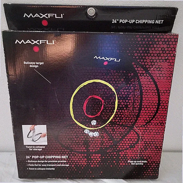 MAXFI 24" Pop-up Chipping Net | Indoor Outdoor Chipping Driving
